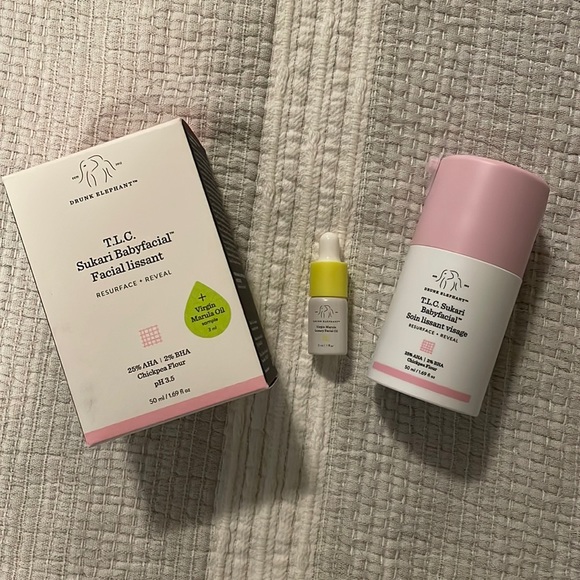 🌟 BRAND NEW Drunk Elephant T.L.C. Sukari Babyfacial AHA + BHA Mask